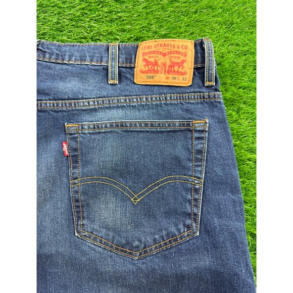 Levi’s 511 Mens W40 L32 Slim Fit Denim Jeans Medium Wash Stretch Casual Straight - Picture 3 of 14